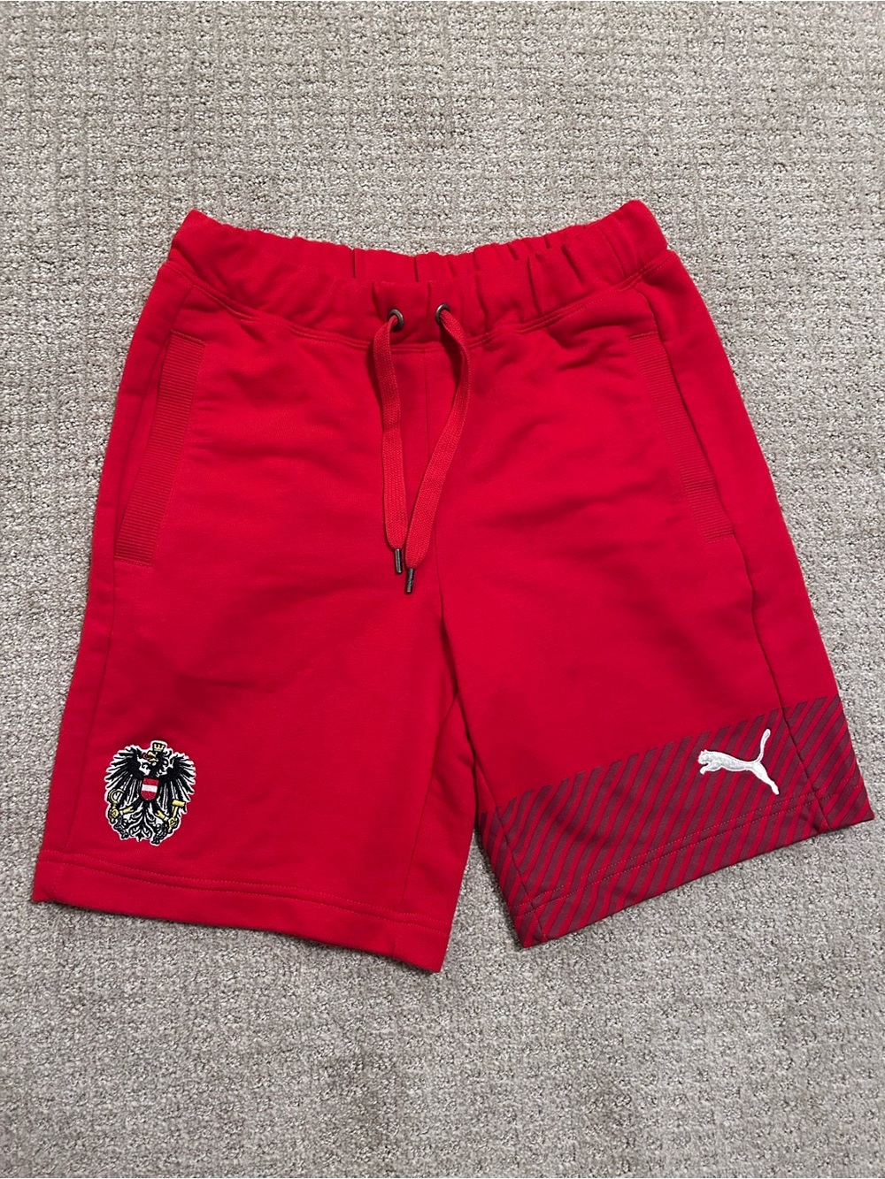 Austria Puma Football Soccer Shorts Size Small